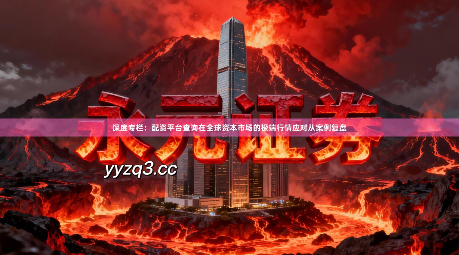 深度专栏：配资平台查询在全球资本市场的极端行情应对从案例复盘